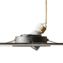 Spot encastré carré noir inclinable et orientable - Artemis