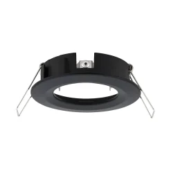 Spot encastré Choose Kit de base fixe IP44 rond 78mm max. 3x10W 230V gradable Noir mat