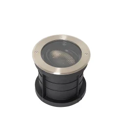 Spot encastré de sol extérieur en acier AR111 orientable IP65 - Delux Honey