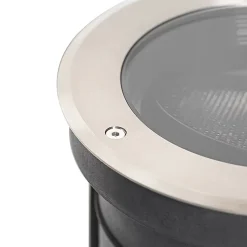 Spot encastré de sol extérieur en acier AR111 orientable IP65 - Delux Honey