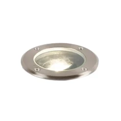 Spot encastré de sol extérieur intelligent en acier inoxydable avec WiFi GU10 IP65 - Delux