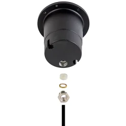 Spot encastré de sol extérieur en acier 11 cm IP67 - Basic Round