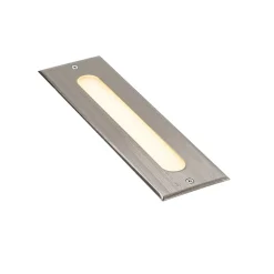 Spot encastré de sol moderne en acier 30 cm avec LED IP65 - Eline
