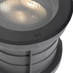 Spot encastré extérieur noir AR111 orientable IP65 - Delux Honey