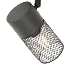 Spot encastré industriel noir orientable - Jim