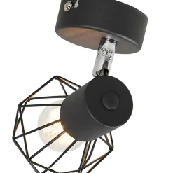 Spot encastré intelligent noir orientable et inclinable avec Wifi P45 - Mosh