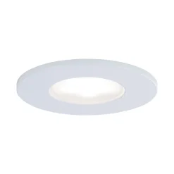 Spot encastré LED Calla fixe IP65 rond 85mm 5W 400lm 230V 4000K Blanc dépoli