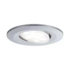 Spot encastré LED Calla Kit de 10 IP65 rond 90mm 30 10x5W 10x430lm 230V White Switch Chrome mat