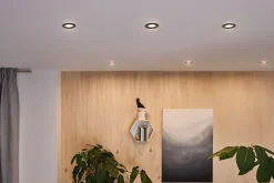 Spot encastré LED Calla orientable IP65 rond 90mm 30 6W 500lm 230V 4000K Noir mat