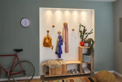 Spot encastré LED Nova Mini Coin Luminaire individuel fixe IP44 rond 65mm Coin 4W 310lm 230V 2700K Chrome