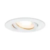 Spot encastré LED Nova Plus Kit de 3 orientable IP65 rond 93mm 30 GU10 3x7W 3x460lm 230V gradable 2700K Blanc dépoli