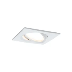 Spot encastré LED Nova Plus Coin Kit de base orientable carré 84x84mm 50 Coin 3x6W 3x470lm 230V gradable 2700K Blanc dépoli