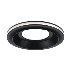 Spot encastré LED Sormus Kit de 3 IP65 rond 100mm 3x4,8W / 1,5W 3x300lm 230V 3000K Noir