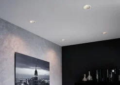 Spot encastré LED 3-Step-Dim Cole Coin Kit de 6 IP44 rond 88mm Coin 6x6W 6x470lm 230V gradable 2700K Blanc Argent mat