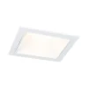 Spot encastré LED 3-Step-Dim Cole Coin Kit de 1 IP44 carré 88x88mm Coin 6W 470lm 230V gradable 2700K Blanc