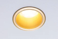 Spot encastré LED 3-Step-Dim Cole Coin Kit de 6 IP44 rond 88mm Coin 6x6W 6x470lm 230V gradable 2700K Doré mat