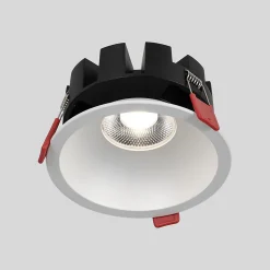 Spot encastré LED 20W, température de couleur réglable, rond, interrupteur à bouton-poussoir Osram et driver KGP, blanco