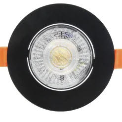 Spot encastré Light Prestige Plus LED noir CCT 3000K/4000K/6000K (réglable) 1 pc.