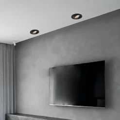 Spot encastré Light Prestige Lagos œillet noir 1 x GU10 1 pc.