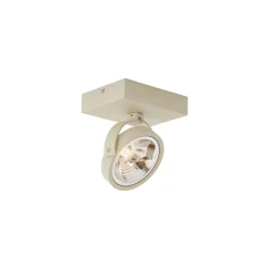 Spot encastré moderne beige orientable et inclinable G9 rond - Go