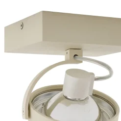 Spot encastré moderne beige orientable et inclinable G9 rond - Go