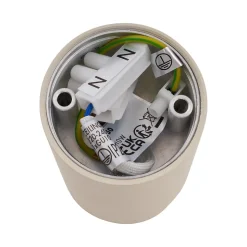 Spot encastré moderne beige GU10 50 mm rond - Tuba