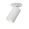 Spot encastré moderne blanc GU10 50 mm - Chels