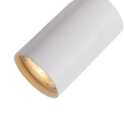 Spot encastré moderne blanc GU10 50 mm - Chels