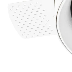 Spot encastré moderne blanc GU10 AR111 rond sans enjoliveur - Oneon Honey