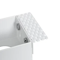 Spot encastré moderne blanc GU10 sans bordure 2 lumières - Oneon