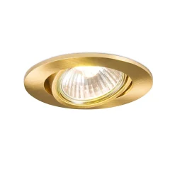 Spot encastré moderne doré inclinable - Cisco