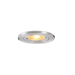 Spot encastré moderne en acier rond IP44 - Xena