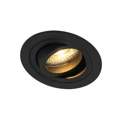 Spot encastré moderne noir - Rondoo