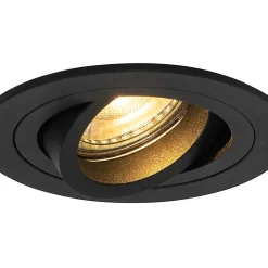 Spot encastré moderne noir - Rondoo