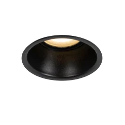 Spot encastré moderne noir IP44 - Dept