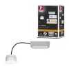 Spot encastré modulaire LED Smart Home Zigbee 3.0 Blanc chaud Coin Kit de 1 rond 51mm Coin 6W 470lm 230V gradable 2700K Satiné