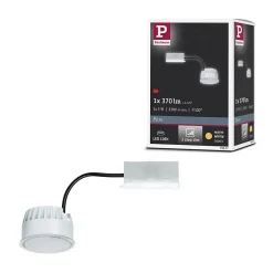 Spot encastré modulaire LED 3-Step-Dim Base Coin rond 50mm Coin 5W 370lm 230V gradable 3000K Opale