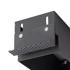 Spot encastré noir orientable et inclinable sans bordure 2 spots - Oneon Honey