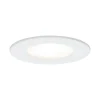 Spot encastré Nova fixe rond 78mm GU10 max. 35W 230V gradable Blanc dépoli