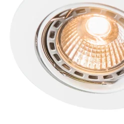 Spot encastré orientable blanc - Edu