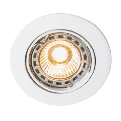 Spot encastré orientable blanc - Edu