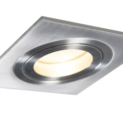 Spot encastré orientable en acier - Lock 1