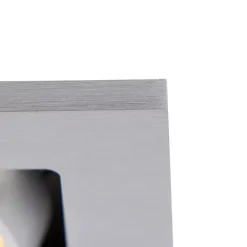 Spot encastré rectangulaire en acier 2 lumières - Qure