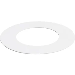 Spot encastré rond blanc orientable avec bague de finition - Edu