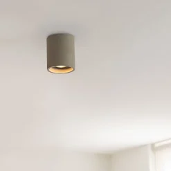 Spot encastré rond intelligent en béton avec Wifi GU10 - Deep