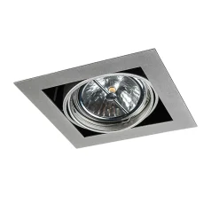 Spot encastrable acier G53 111mm réglable - Oneon