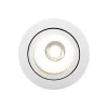Spot encastrable blanc 9,5 cm avec LED 1015 lm Dimmable IP65 - Gaius