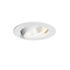 Spot encastrable blanc 6,8 cm avec LED 545 lm à intensité variable IP65 - Gaius