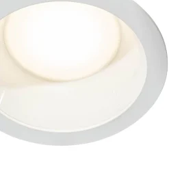 Spot encastrable blanc avec LED 3000K-5000K avec interrupteur DIP - Elias