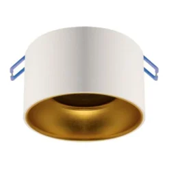 Spot Encastrable BLANC et OR pour Ampoule GU10 - SILUMEN - Aluminium